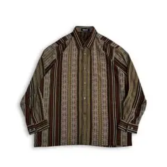 美品 VINTAGE 80s~90s 個性派古着 アート ヴィンテージシャツ