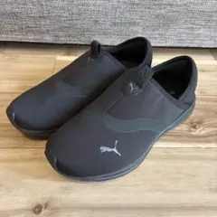 PUMA SOFTFOAM+ ブラック スリッポンスニーカー　23.5