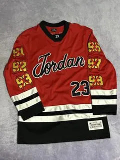 激レアJordan 23 Red Jersey ゲームシャツ bboy - メルカリ
