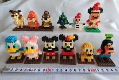ミッキー ミニー ドナルド ナノブロック　フィギュアセット