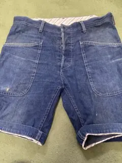 BYGLADHANDデニムショートパンツ ストライプグラッドハンドのサムネイル