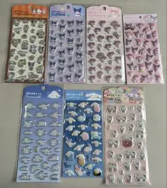 M*a様 ぷくっとシール　サンリオ　ダイソー　DAISO