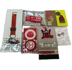 嵐 櫻井翔 グッズ まとめ売り 8点セット 会場限定 赤