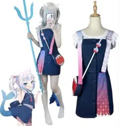 ホロライブ　がうるぐら　コスプレ衣装とウィッグのサムネイル