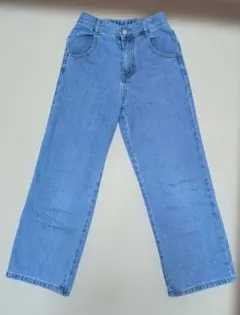 ライトブルー ストレートデニム150cm