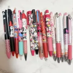 ミニーマウスデザイン ボールペン・シャープペンシル　ミニー　セット