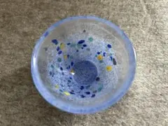 昭和ガラス　古いレトロガラスの小さな器　お猪口