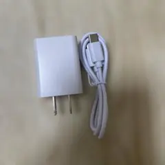 【新品未使用】USBアダプタ,USBケーブルType-C セット ホワイト