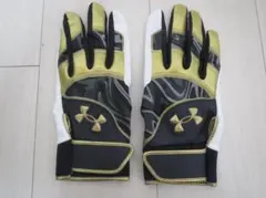 クリーンアップ バッティンググローブ ブラック/ゴールド 1378249 XL