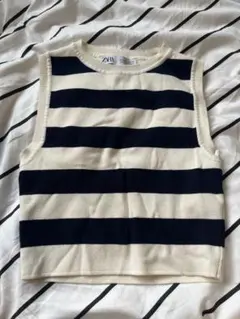 ZARA ストライプ タンクトップ