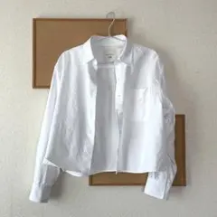 ユニクロ S jwanderson オックスフォードシャツ 白