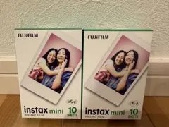 FUJIFILM instax mini チェキフィルム 20枚　新品未開封