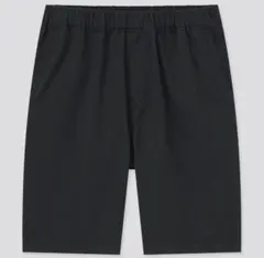 【美品】UNIQLO ユニクロ イージーショートパンツ 黒