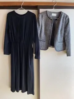 セレモニー anySiS ワンピース ジャケット セット 卒園式 入学式