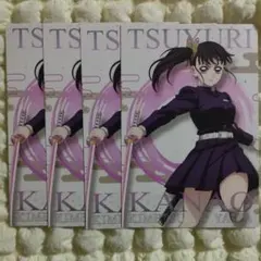 鬼滅の刃　ダイソー　カナヲ　ポストカード　4点セット