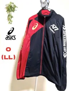 未使用級 asics ジャージ セットアップ L A77 ジャケット パンツ