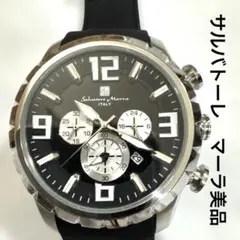 Salvatore Marra クロノグラフ 腕時計 ブラックSM-22111のサムネイル