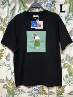【新品】トムとジェリー　メンズ　Tシャツ Lサイズ　QUICK DRY