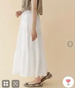 ITEMS URBAN RESEARCH キリカエフハクスカートのサムネイル