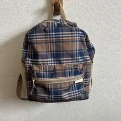 tête à tête チェック柄リュック