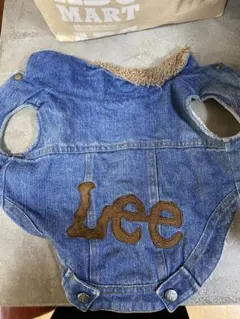 Lee 犬用 デニムジャケット ボア付きのサムネイル