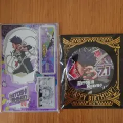 ヒロアカ 心操人使 バースデー缶バッジ 名場面ジオラマフィギュア