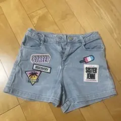 SISTER JENNI パッチ付きショートパンツ