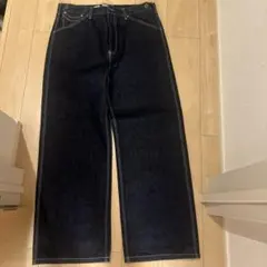 Schott NY ワイドレッグデニム