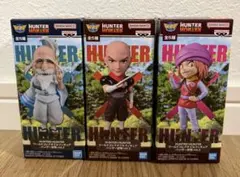 HUNTER×HUNTER ワールドコレクタブルフィギュア　3点セット