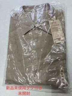 ⭐️最終値下げ　新品未使用タグ付き　両面起毛フランネルシャツジャケット　ベージュ