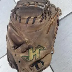 ハタケヤマ　野球用グローブ ブラウン