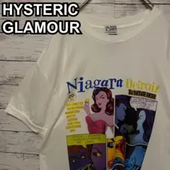 1066【入手困難】ヒステリックグラマー♤ビッグロゴ　XL相当　半袖Tシャツ希少