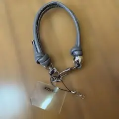 LAKOLE シルバービーズハンドストラップ