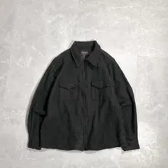 90s Woolrich ウール シャツジャケット インド製 USA 短丈 古着