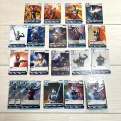 ウルトラマンカード　アーク　ガイア　ヒカリ　メビウス　デッカー　ティガ　ゼット