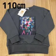 新品タグ付き・仮面ライダー　ゼッツ　トレーナー　歴代　110㎝