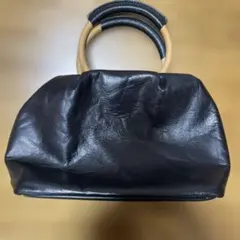 gem_by russet レザーショルダーバッグ バンブーラシット