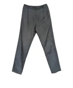 ニコアンド 千鳥格子 起毛 スラックス タック入 Mサイズ