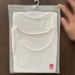 UNIQLO コットンメッシュタンクトップ 90 2枚