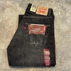 デッドストック Levi's 567 リーバイス デニム パンツ 黒 30x32 - メルカリ
