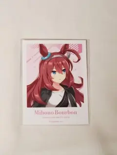 ミホノブルボン ウマ娘 クリアビジュアルポスター - メルカリ