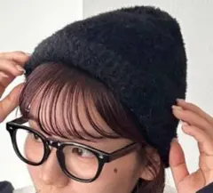 Discoat　ラメシャギービーニー　ブラック