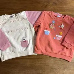 ミキハウス　トレーナー2着