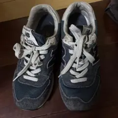 New Balance 996 ダークグレー/ネイビー スニーカー