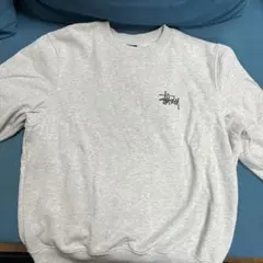 ステューシー STUSSY トレーナー　スウェット ライトグレー