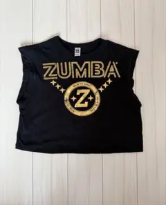 ZUMBA ズンバ クロップド丈 トップス ブラック - メルカリ