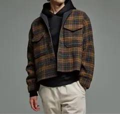 pendleton ペンドルトン チェック CPOジャケット ウール　L