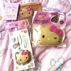 新品未使用　日焼けキティ　グッズ3点セット