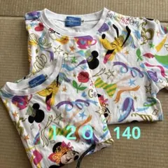 東京ディズニーリゾート Tシャツ 2枚セット120cm 140cm