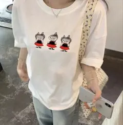 キャラクター プリント Tシャツ Mサイズ